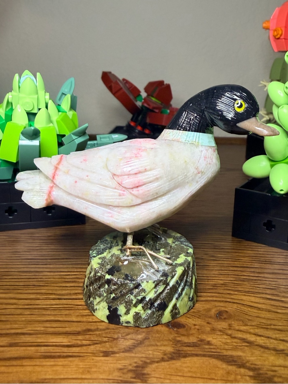 3.38in x 2.6in Gemstone Duck